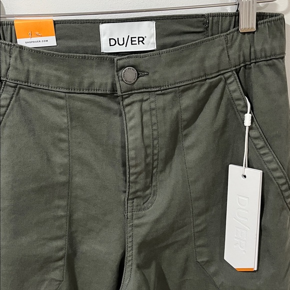 NWT DUER Women’s Live Free High Rise Jogger 25 Army Green Thyme Elastic Waist - Picture 3 of 10